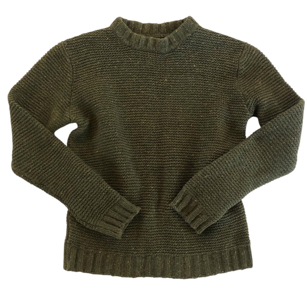 Simon Miller Olive Knit Crew Neck Sweater
